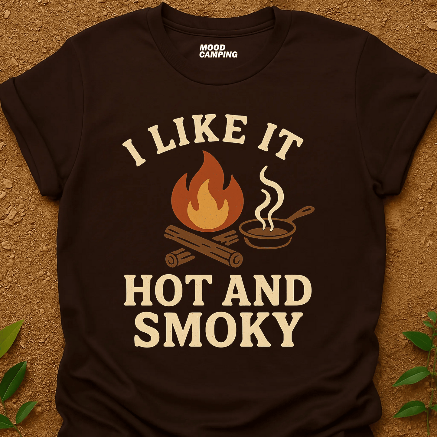 Hot And Smokey T-Shirt - Mood Camping
