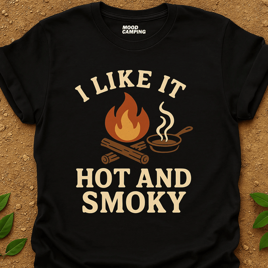 Hot And Smokey T-Shirt - Mood Camping
