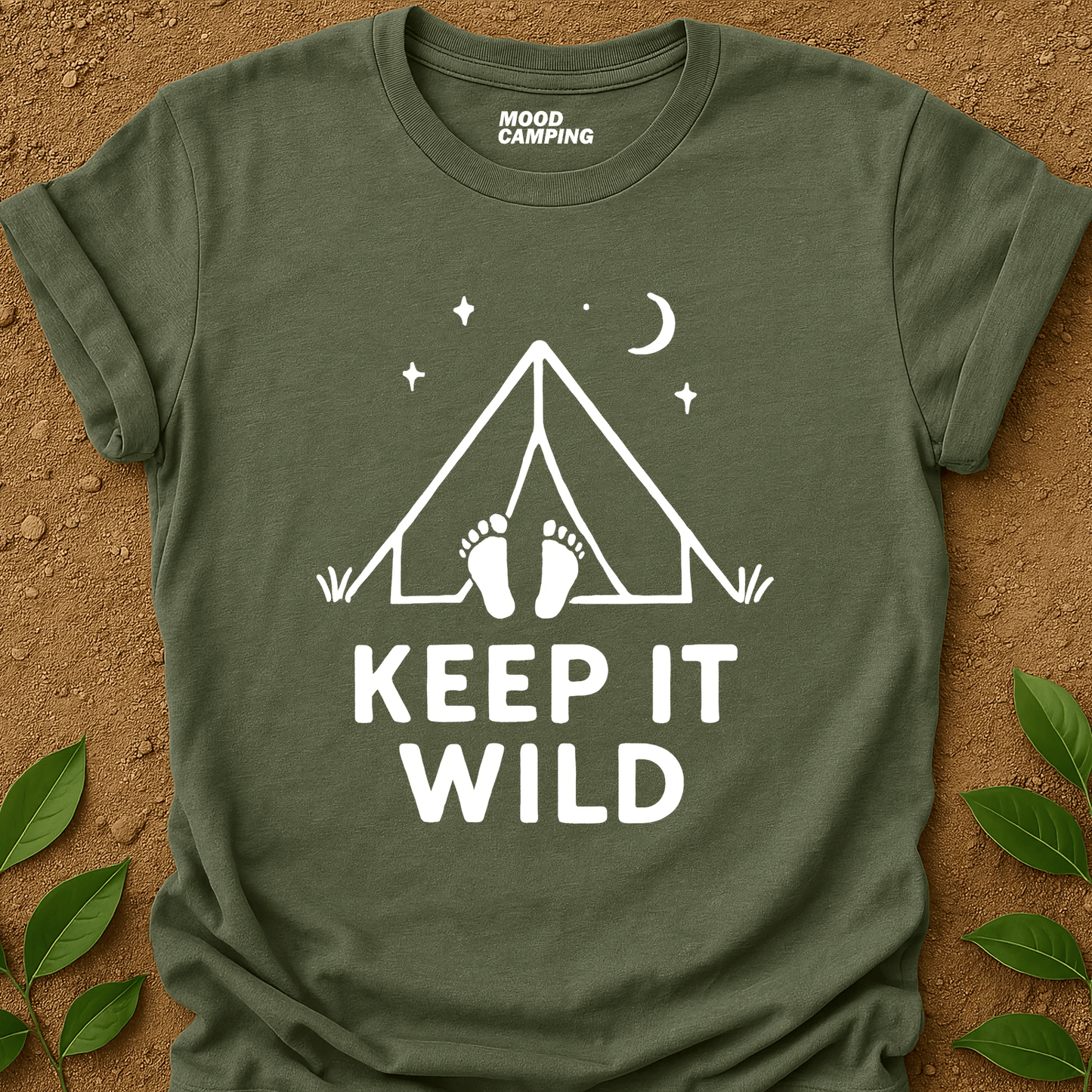 Keep It Wild T-Shirt - Mood Camping