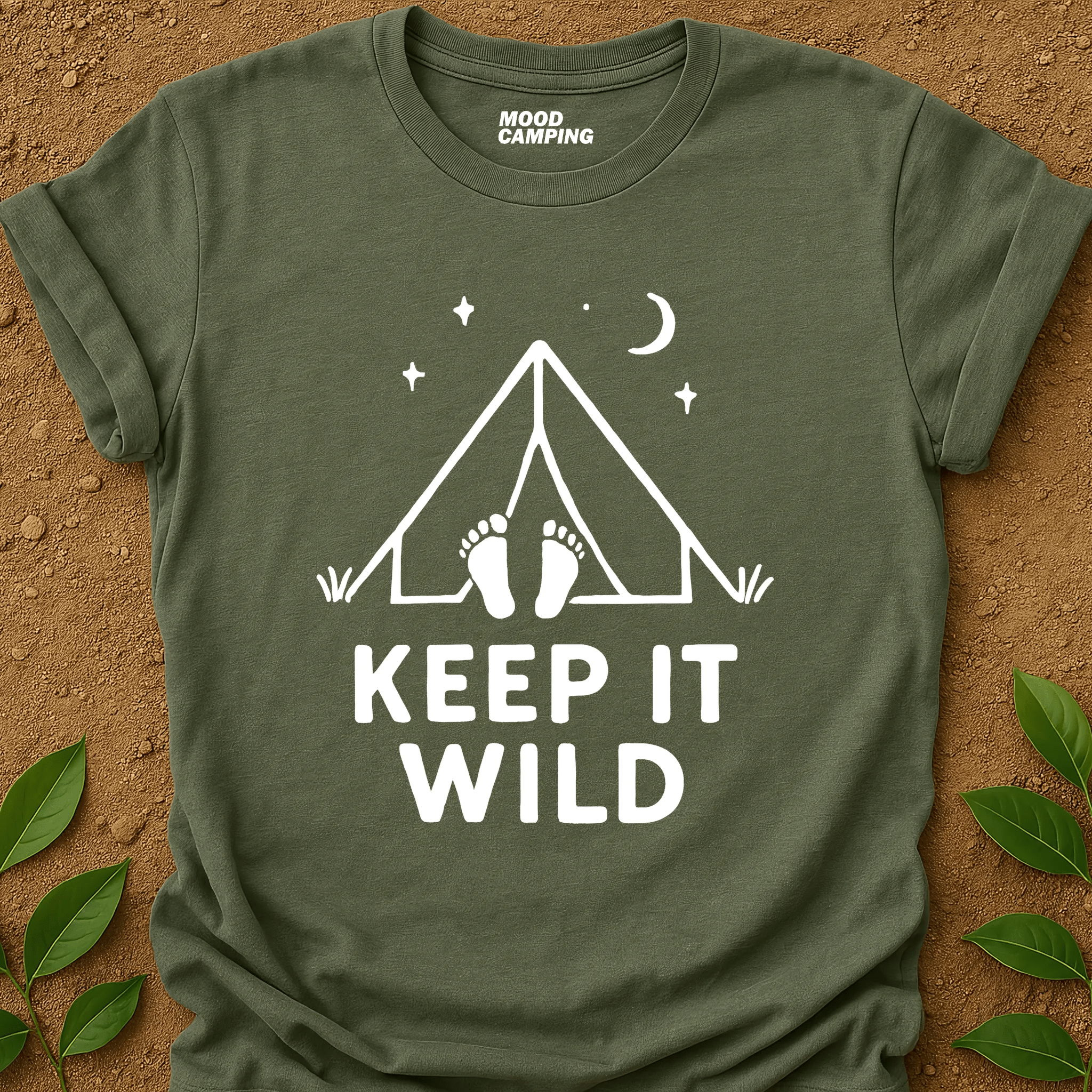 Keep It Wild T-Shirt - Mood Camping