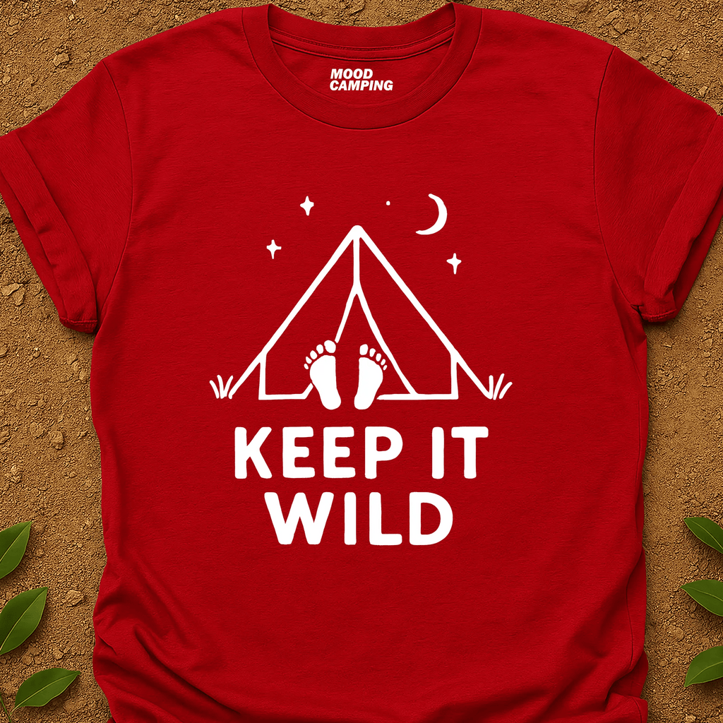 Keep It Wild T-Shirt - Mood Camping