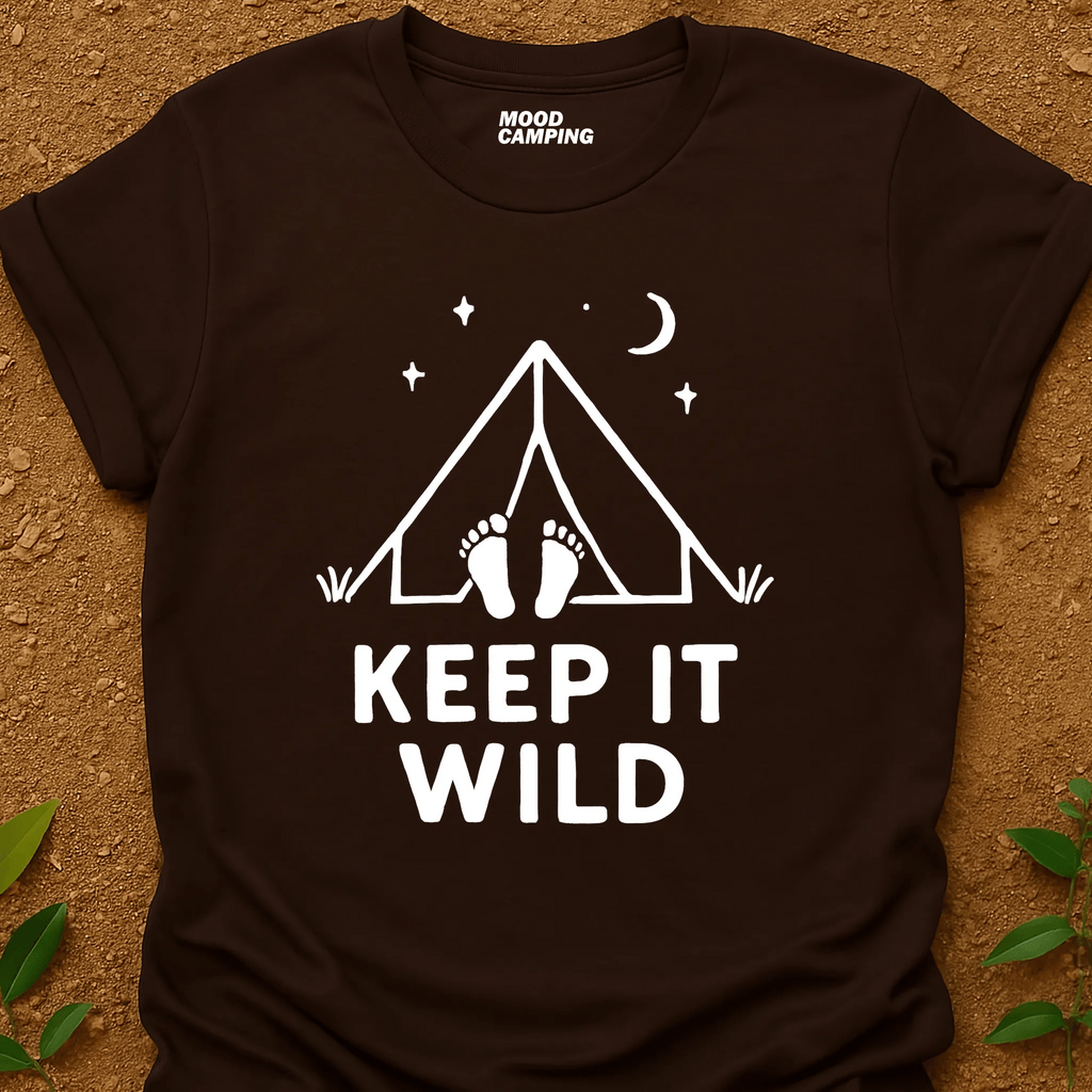 Keep It Wild T-Shirt - Mood Camping