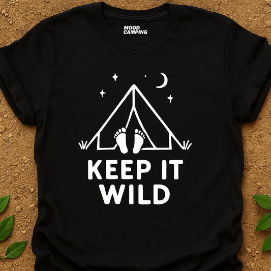 Keep It Wild T-Shirt - Mood Camping