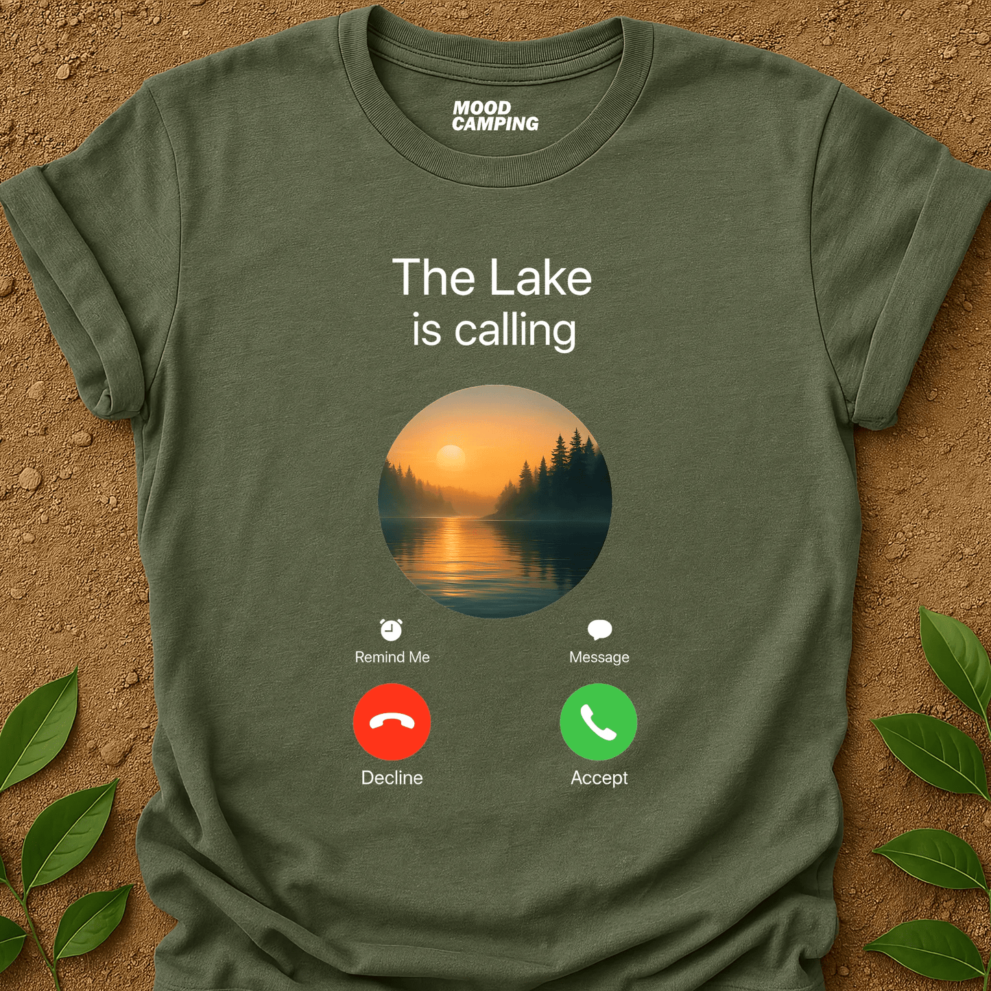 Lake Calling T-Shirt - Mood Camping