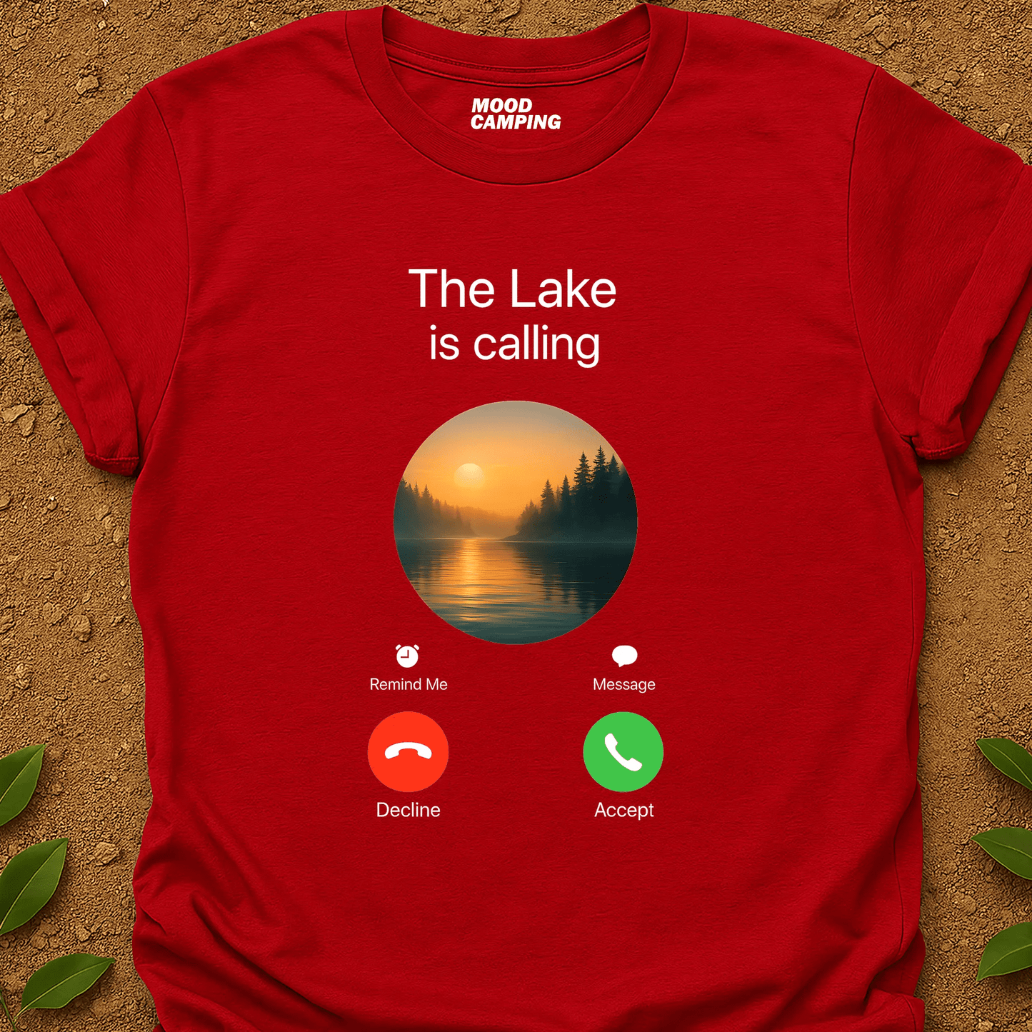 Lake Calling T-Shirt - Mood Camping