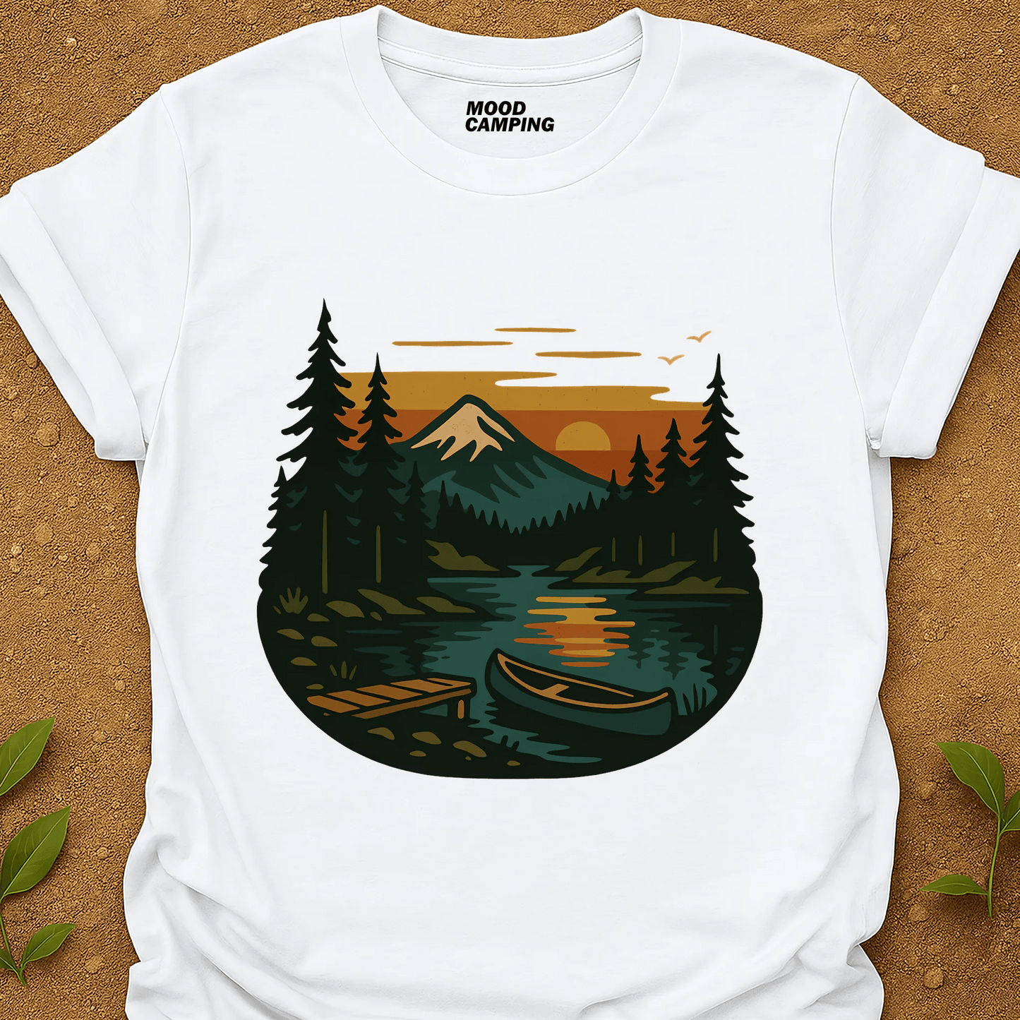Lakeside Dawn T-Shirt - Mood Camping