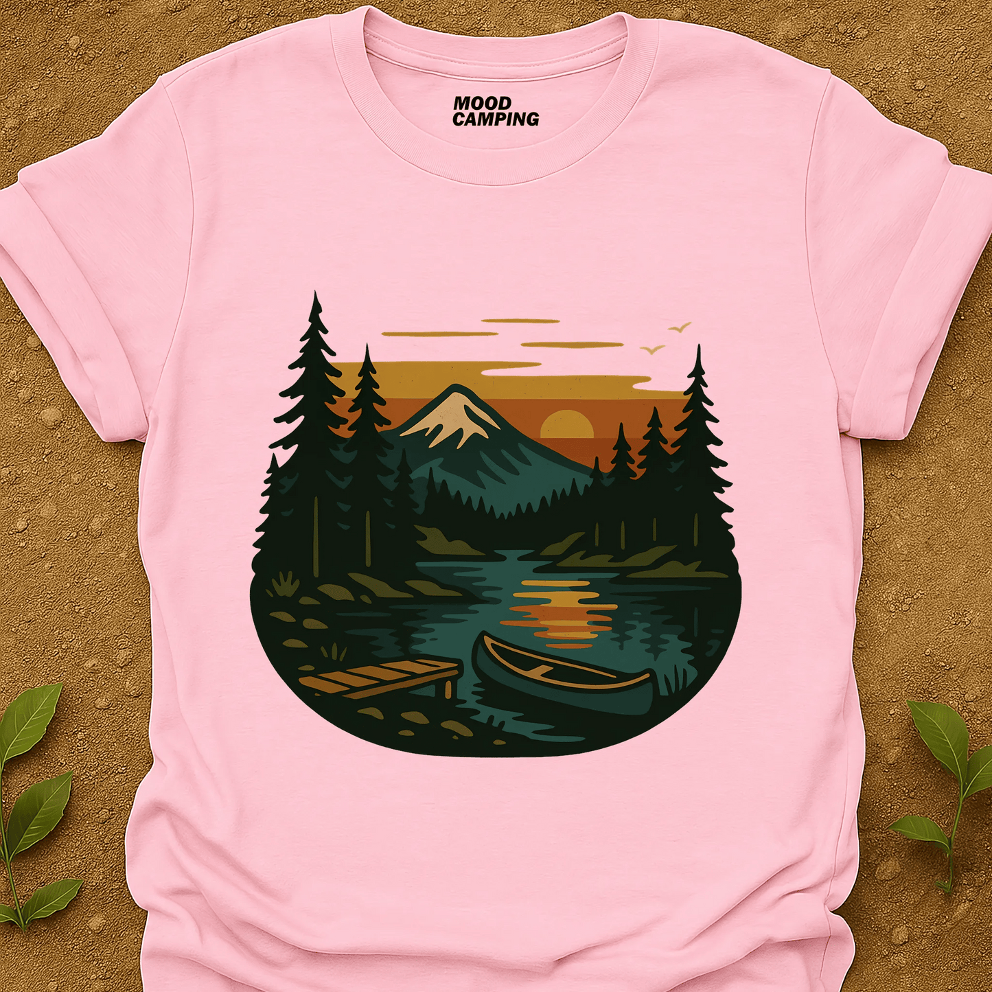Lakeside Dawn T-Shirt - Mood Camping