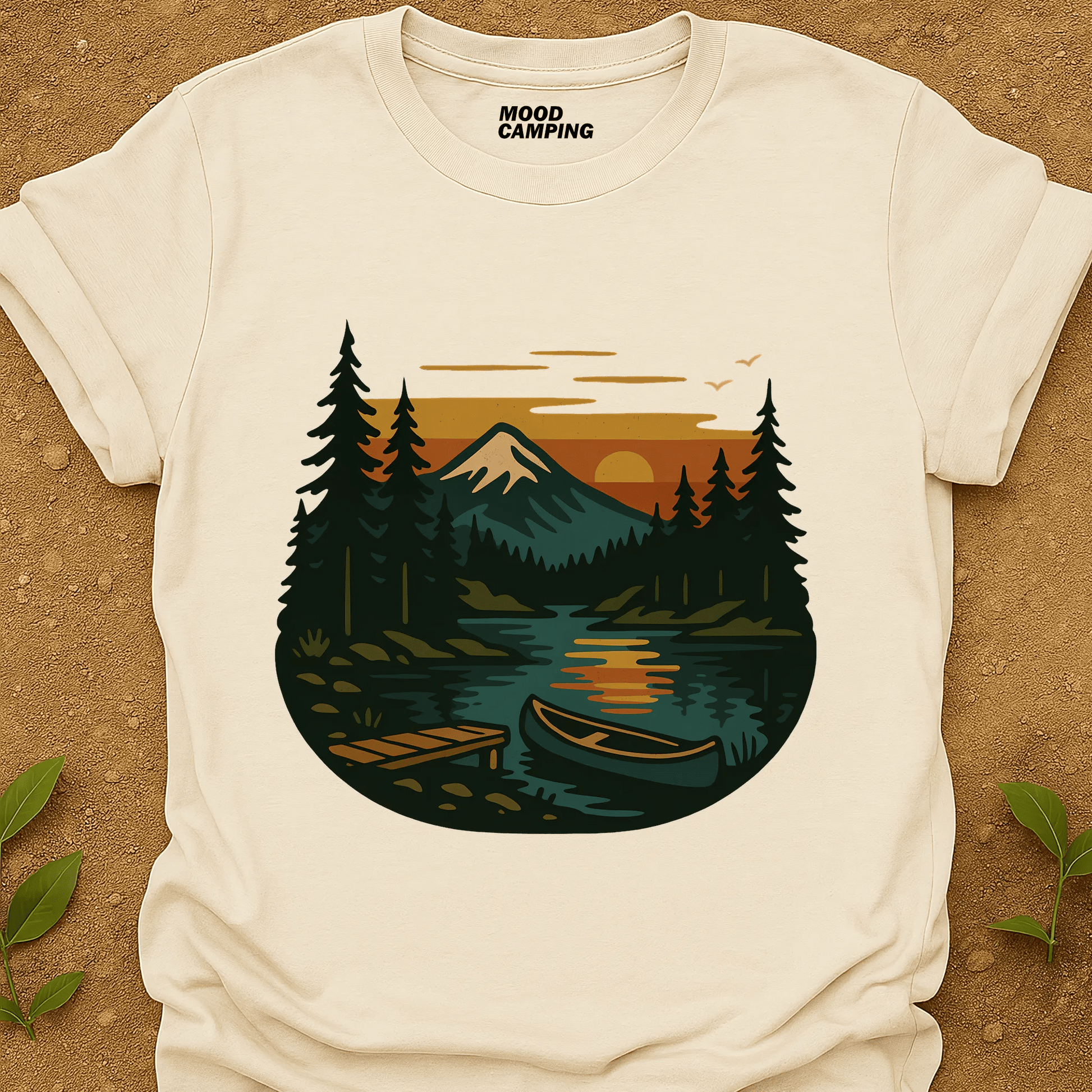 Lakeside Dawn T-Shirt - Mood Camping