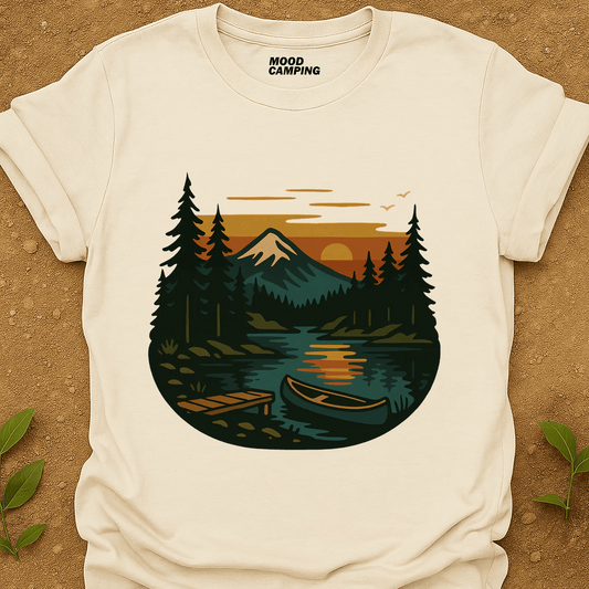 Lakeside Dawn T-Shirt - Mood Camping