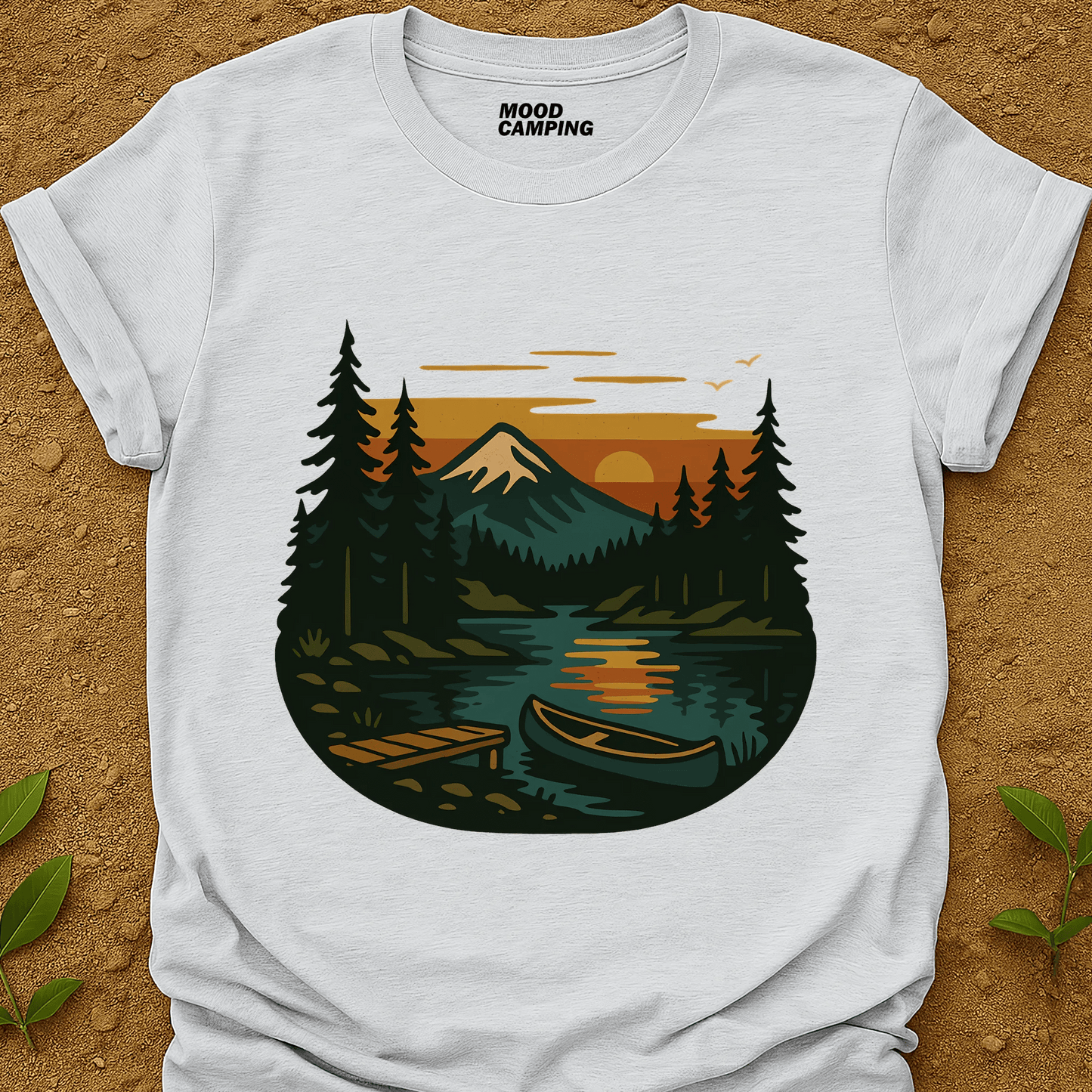 Lakeside Dawn T-Shirt - Mood Camping