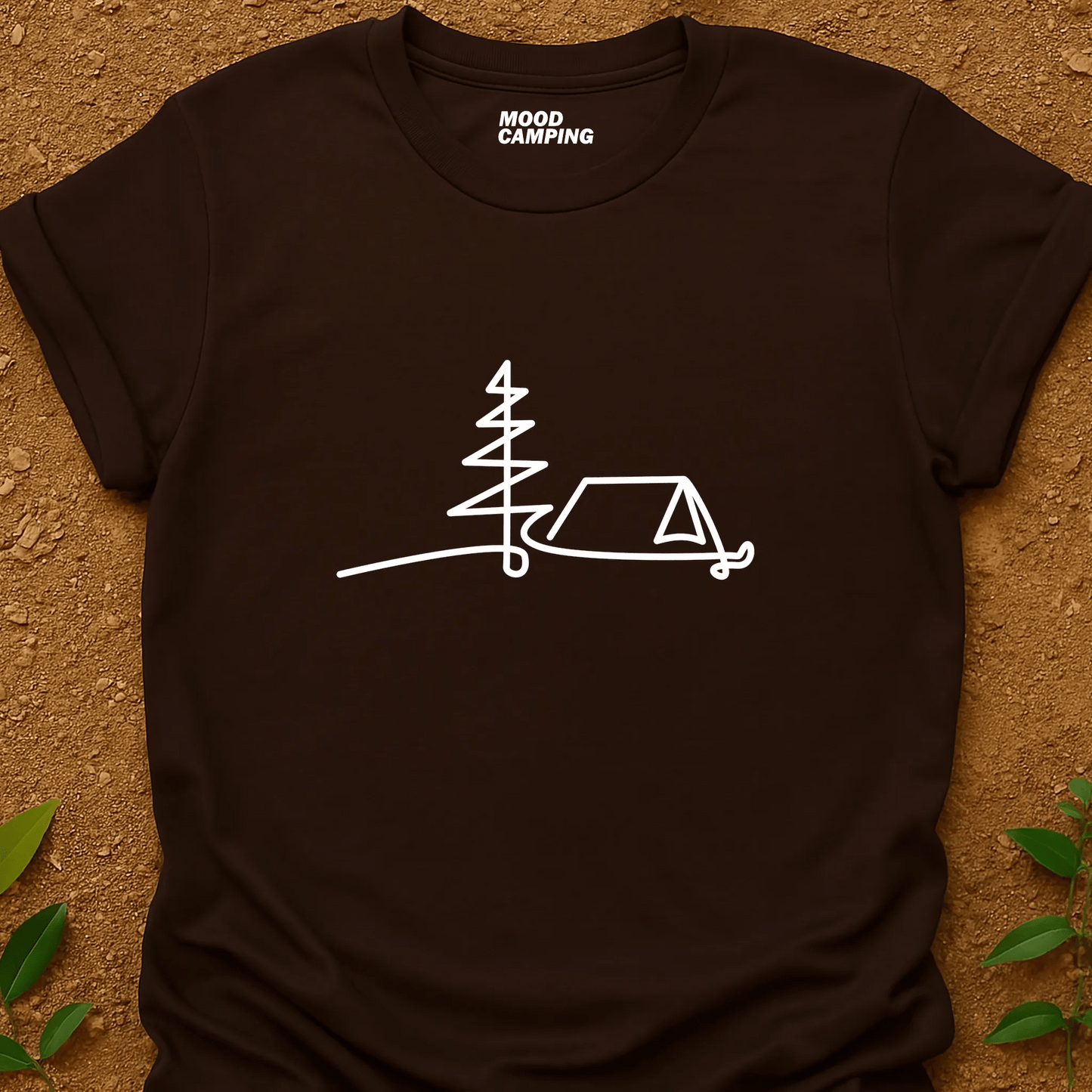 Line Tent T-Shirt - Mood Camping