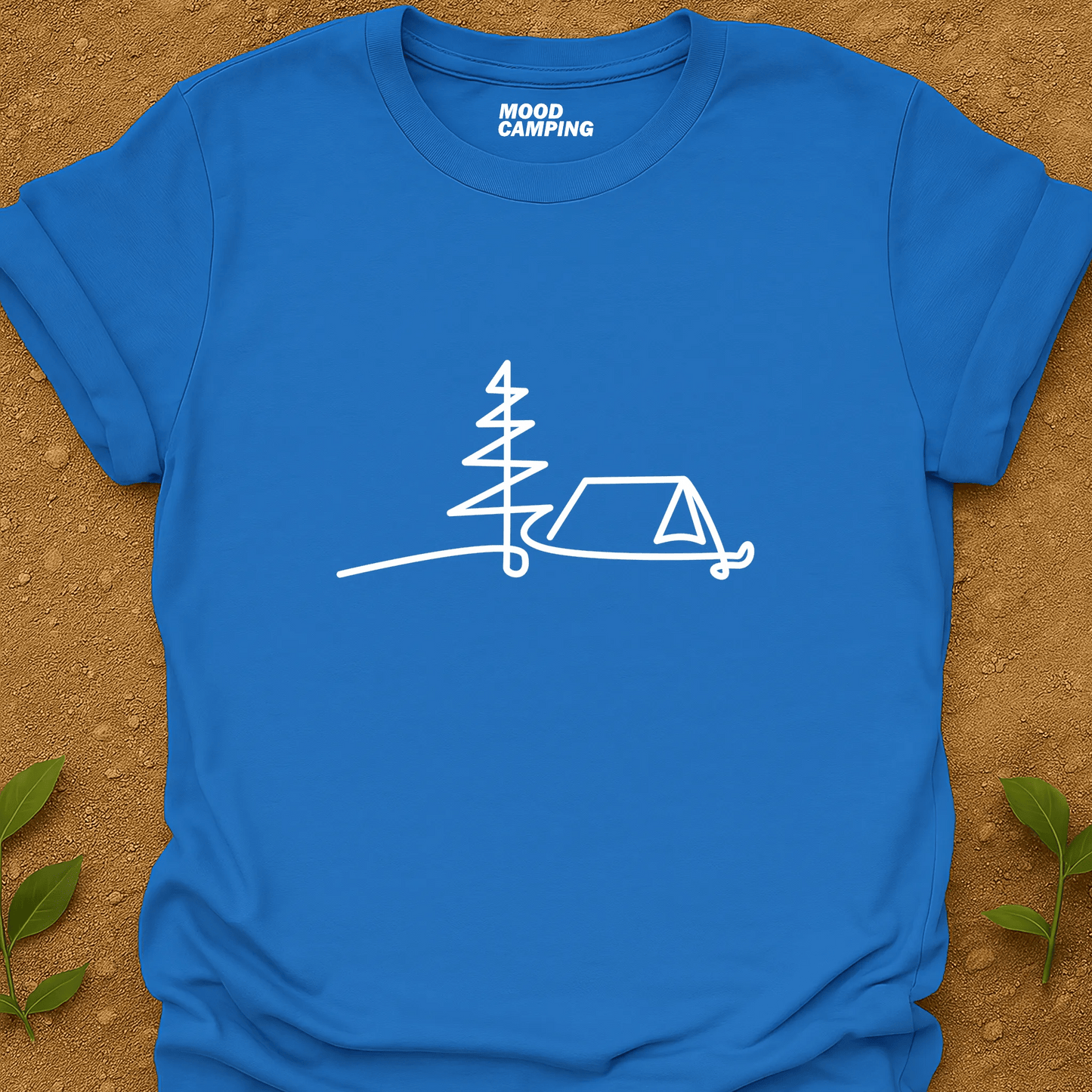 Line Tent T-Shirt - Mood Camping