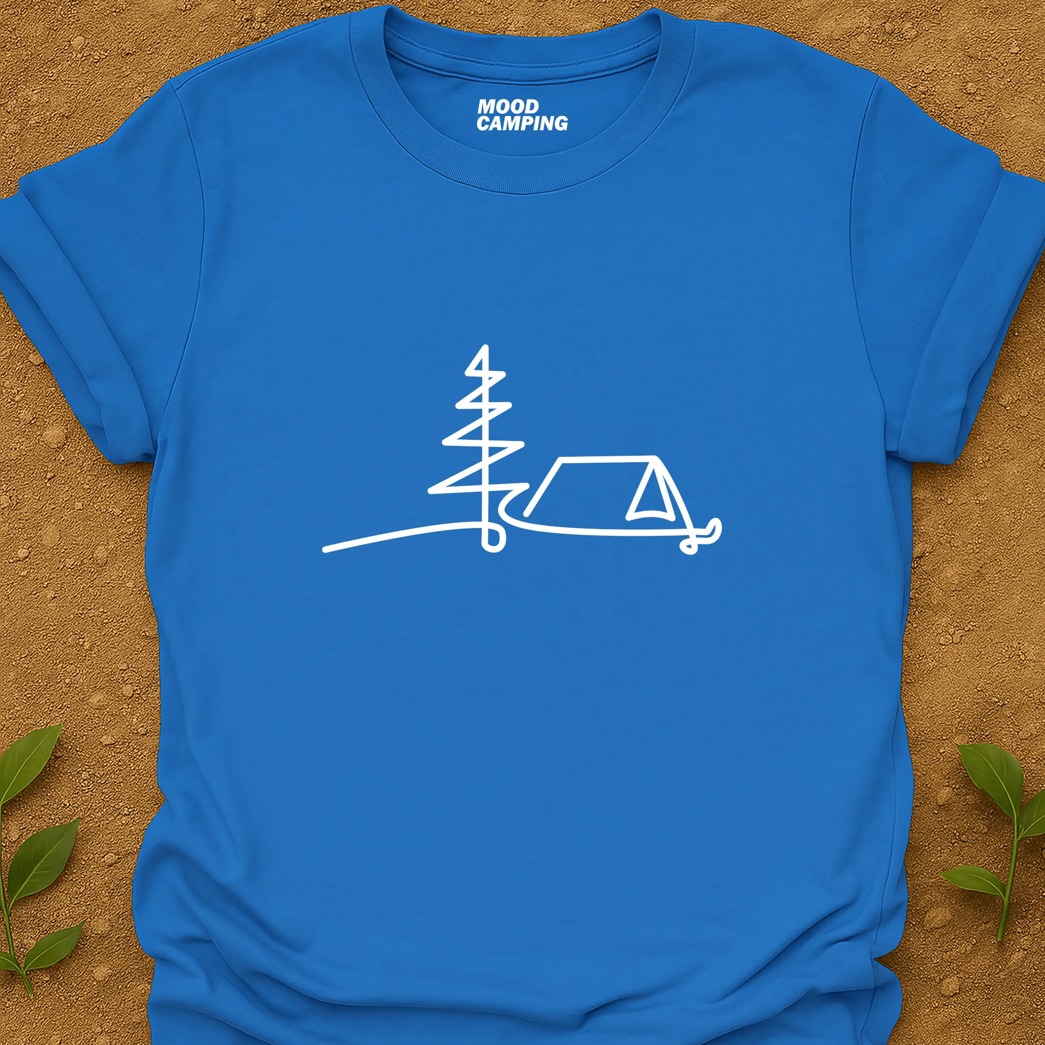 Line Tent T-Shirt - Mood Camping