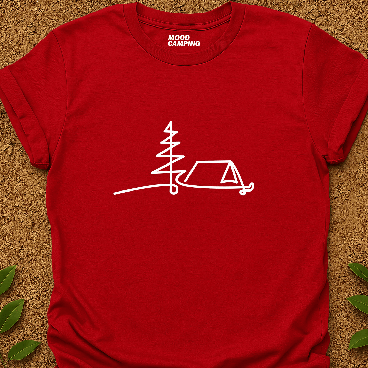 Line Tent T-Shirt - Mood Camping
