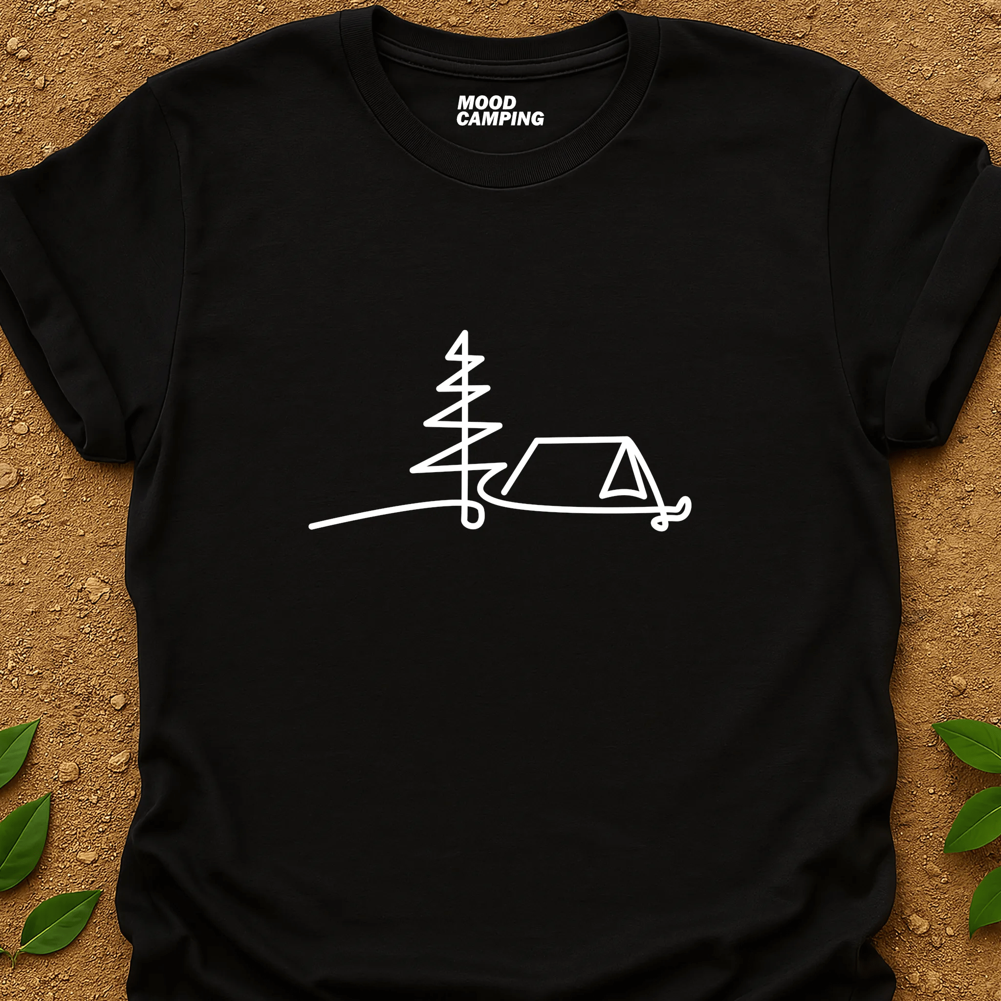 Line Tent T-Shirt - Mood Camping