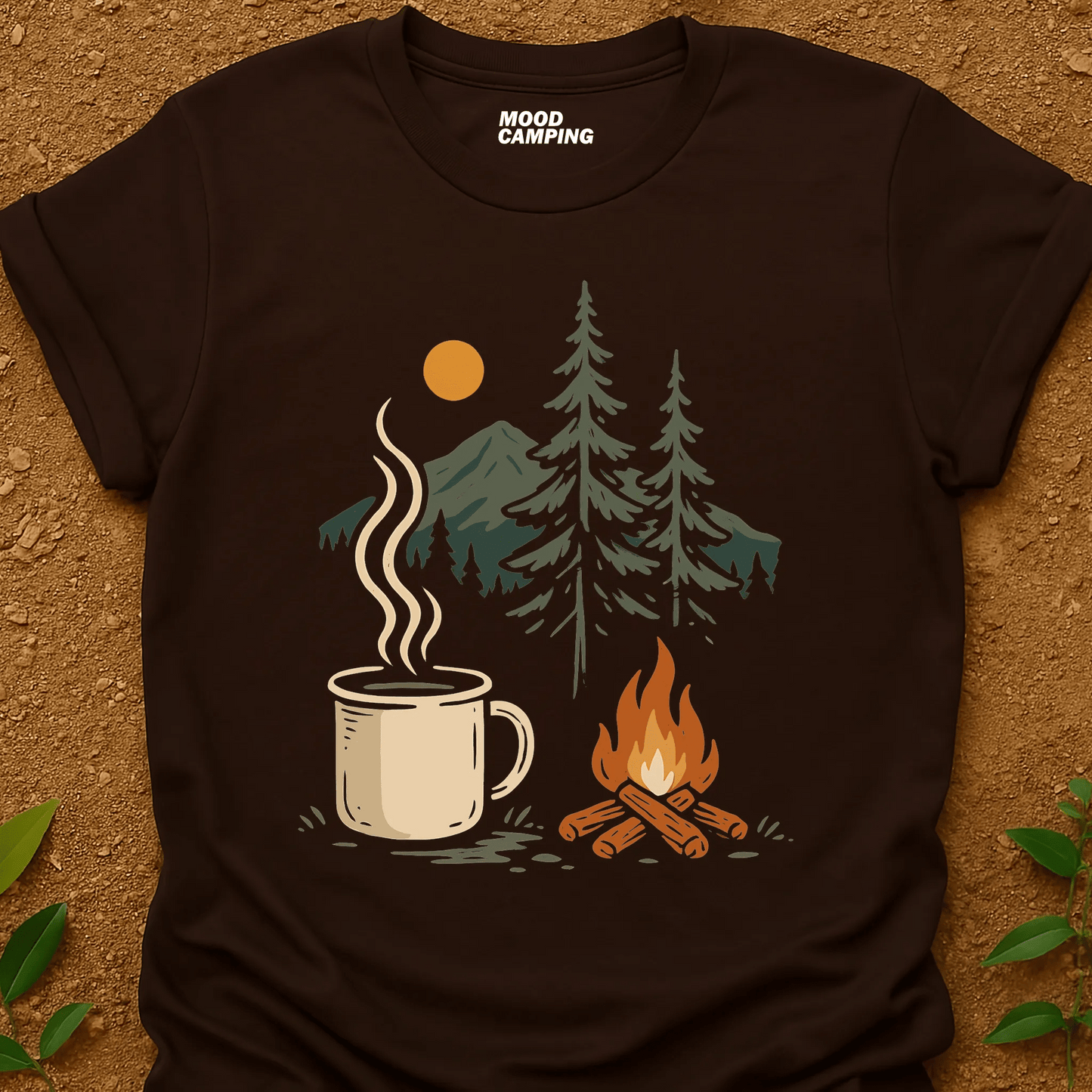 Morning Brew T-Shirt - Mood Camping