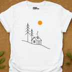 Mountain Hut T-Shirt - Mood Camping