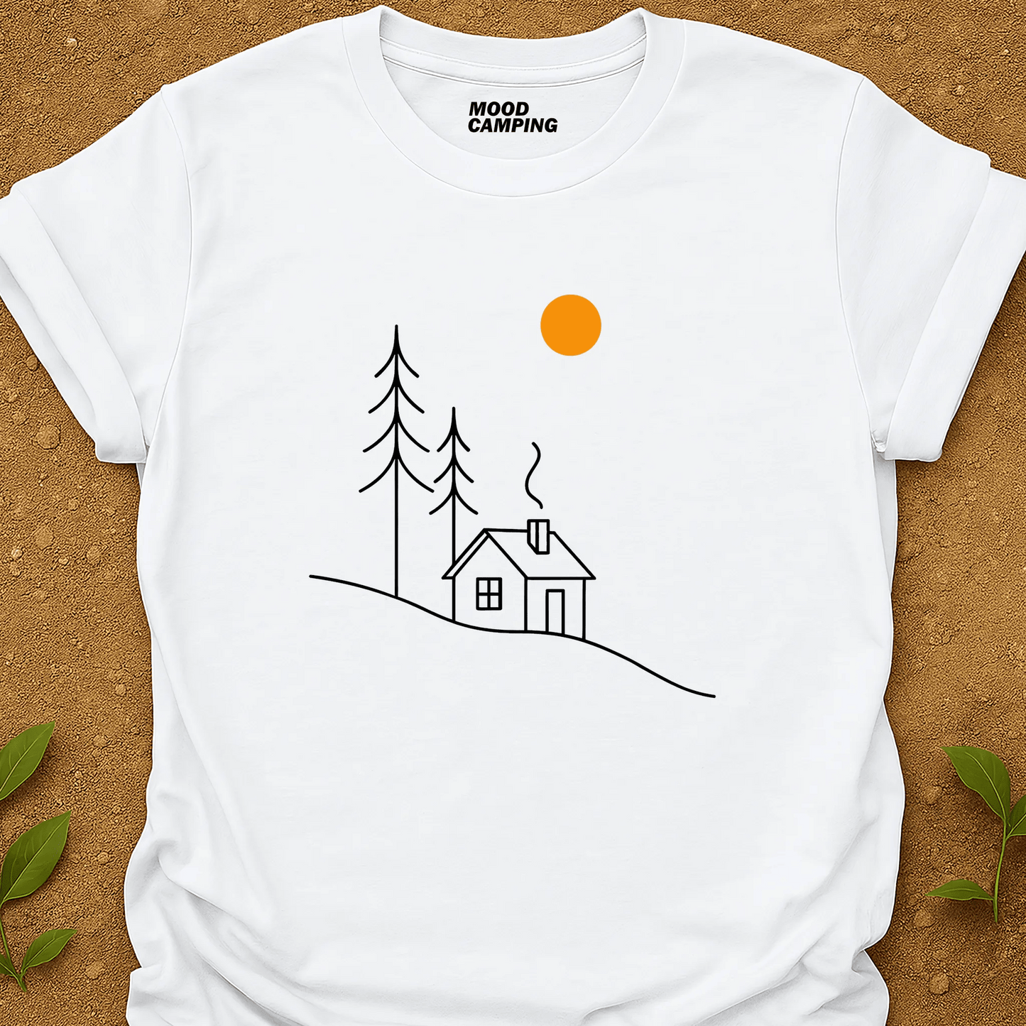 Mountain Hut T-Shirt - Mood Camping