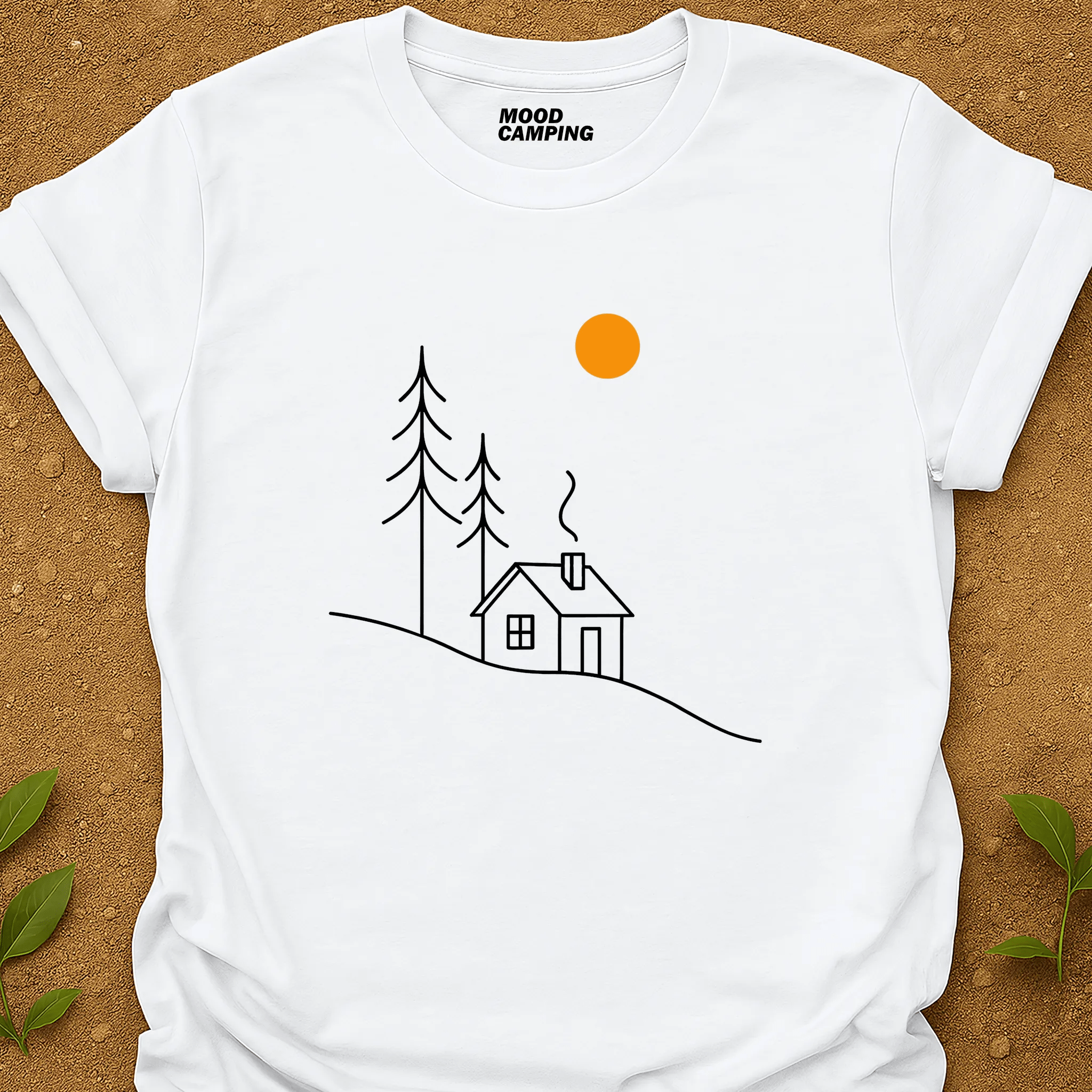 Mountain Hut T-Shirt - Mood Camping