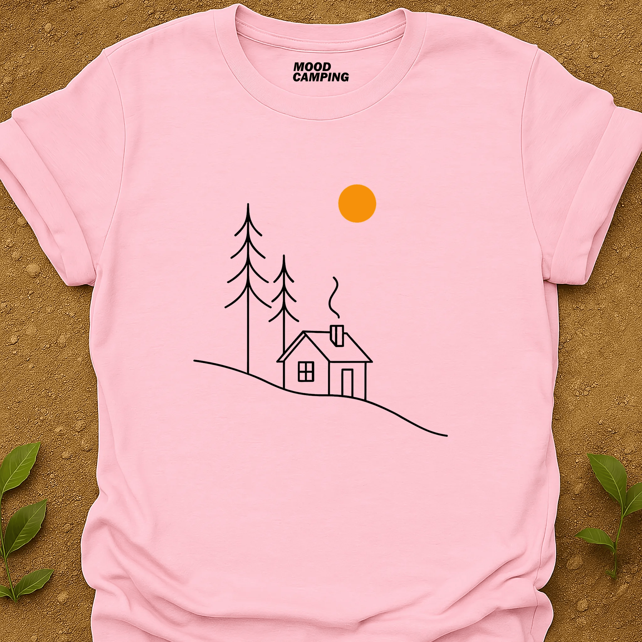 Mountain Hut T-Shirt - Mood Camping
