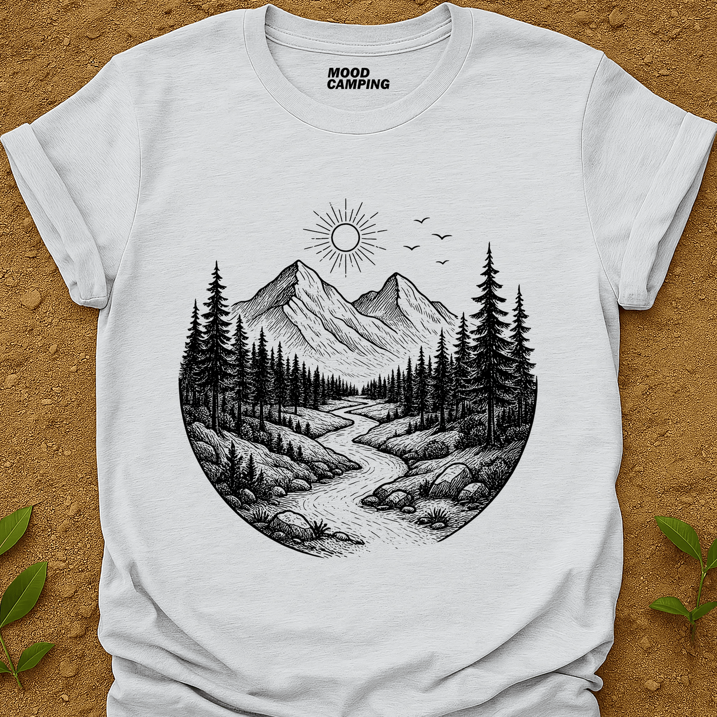 Mountain Trail T-Shirt - Mood Camping
