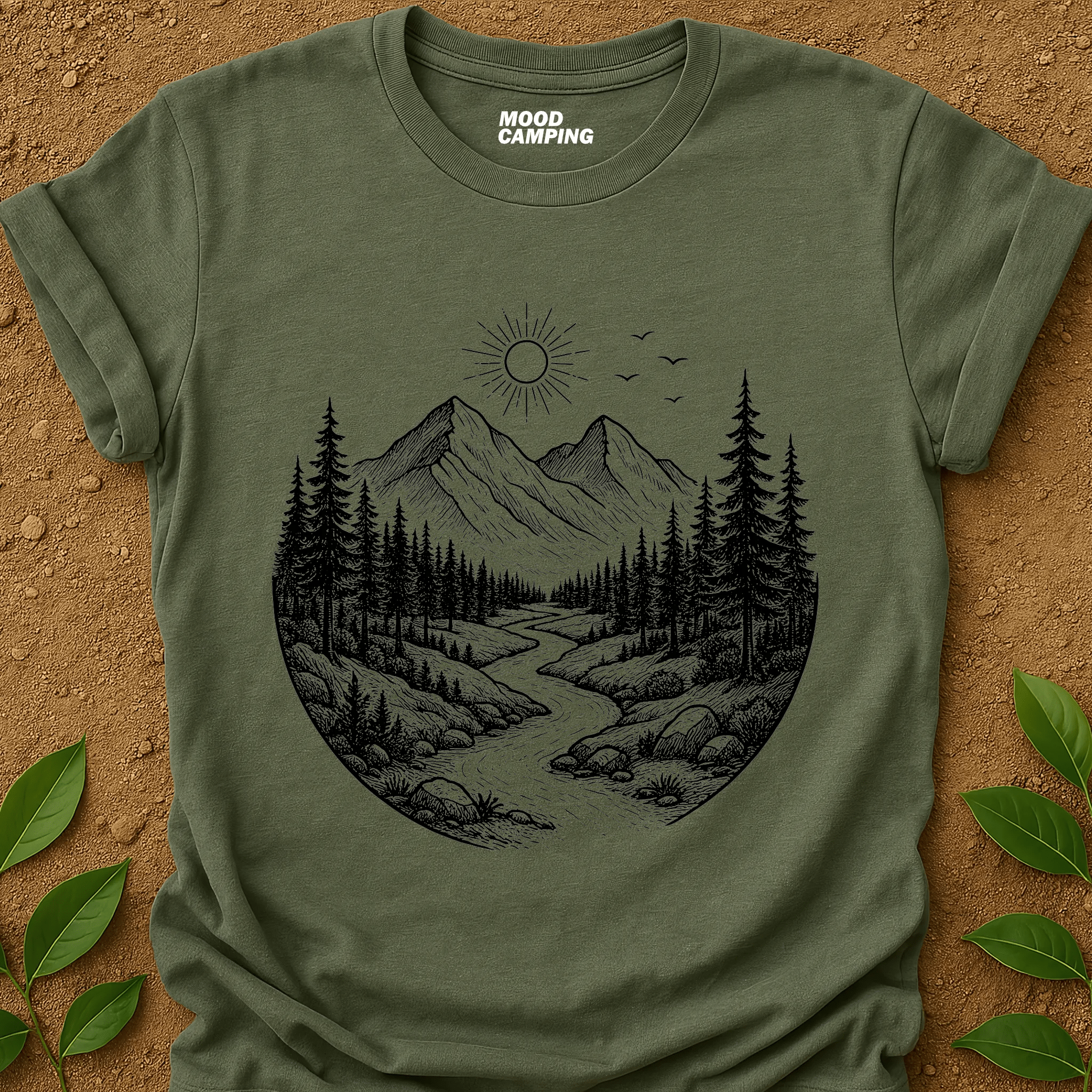 Mountain Trail T-Shirt - Mood Camping