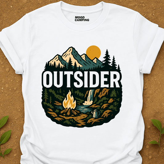 Outsider Wilderness T-Shirt - Mood Camping