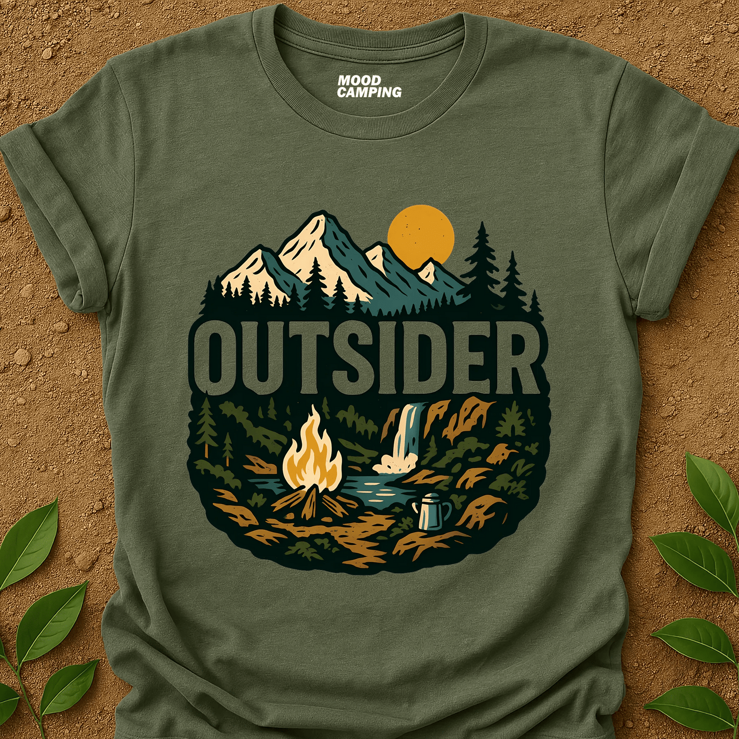 Outsider Wilderness T-Shirt - Mood Camping