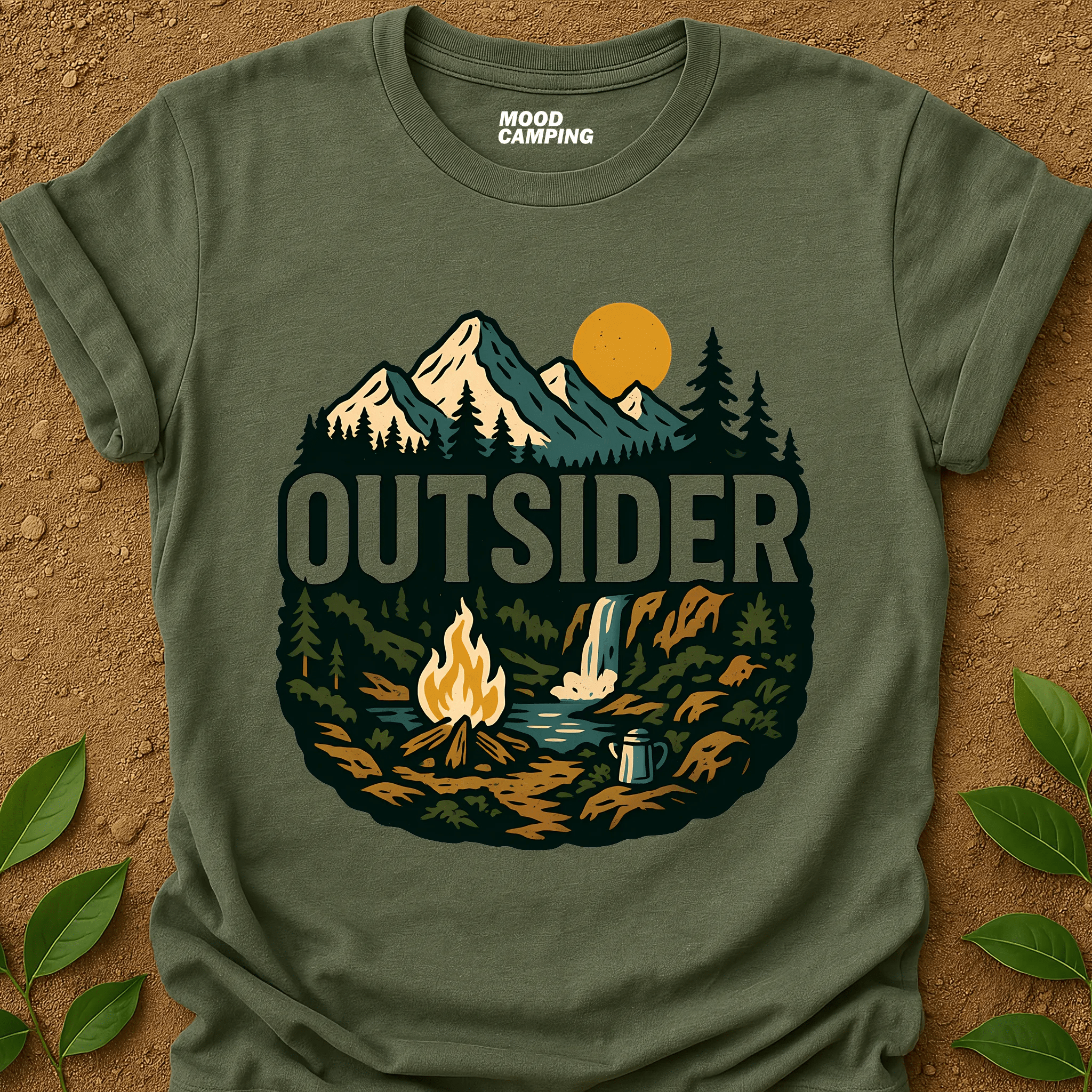 Outsider Wilderness T-Shirt - Mood Camping