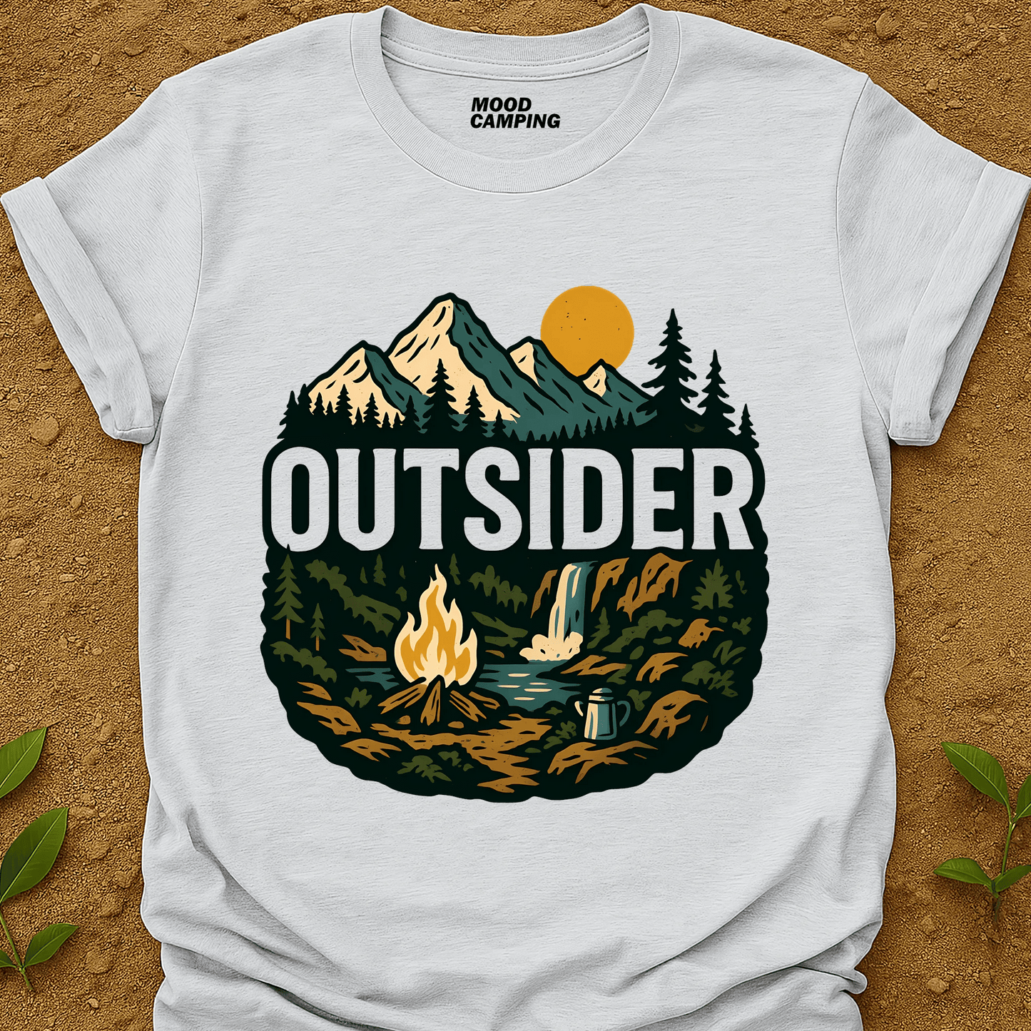Outsider Wilderness T-Shirt - Mood Camping