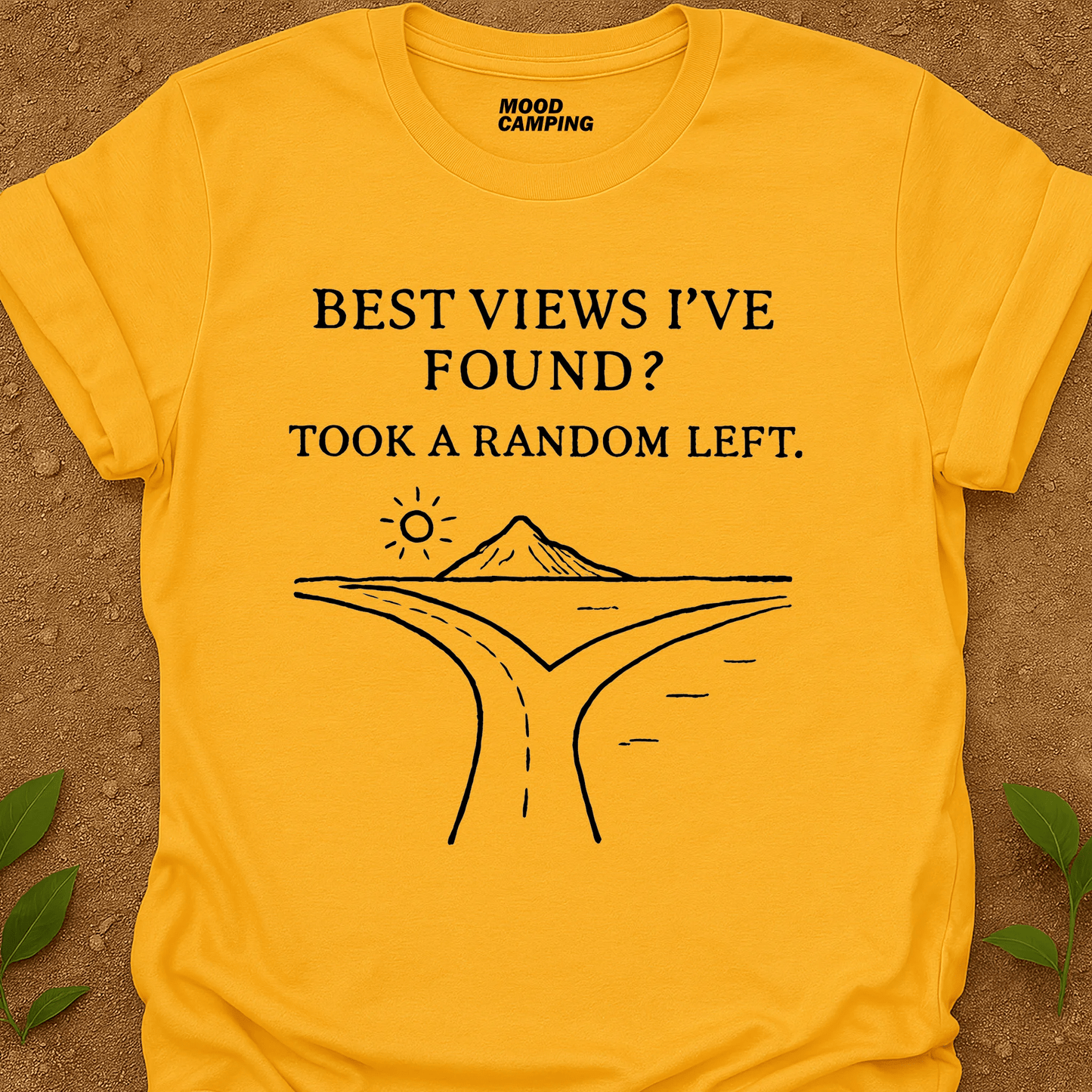 Random Left T-Shirt - Mood Camping
