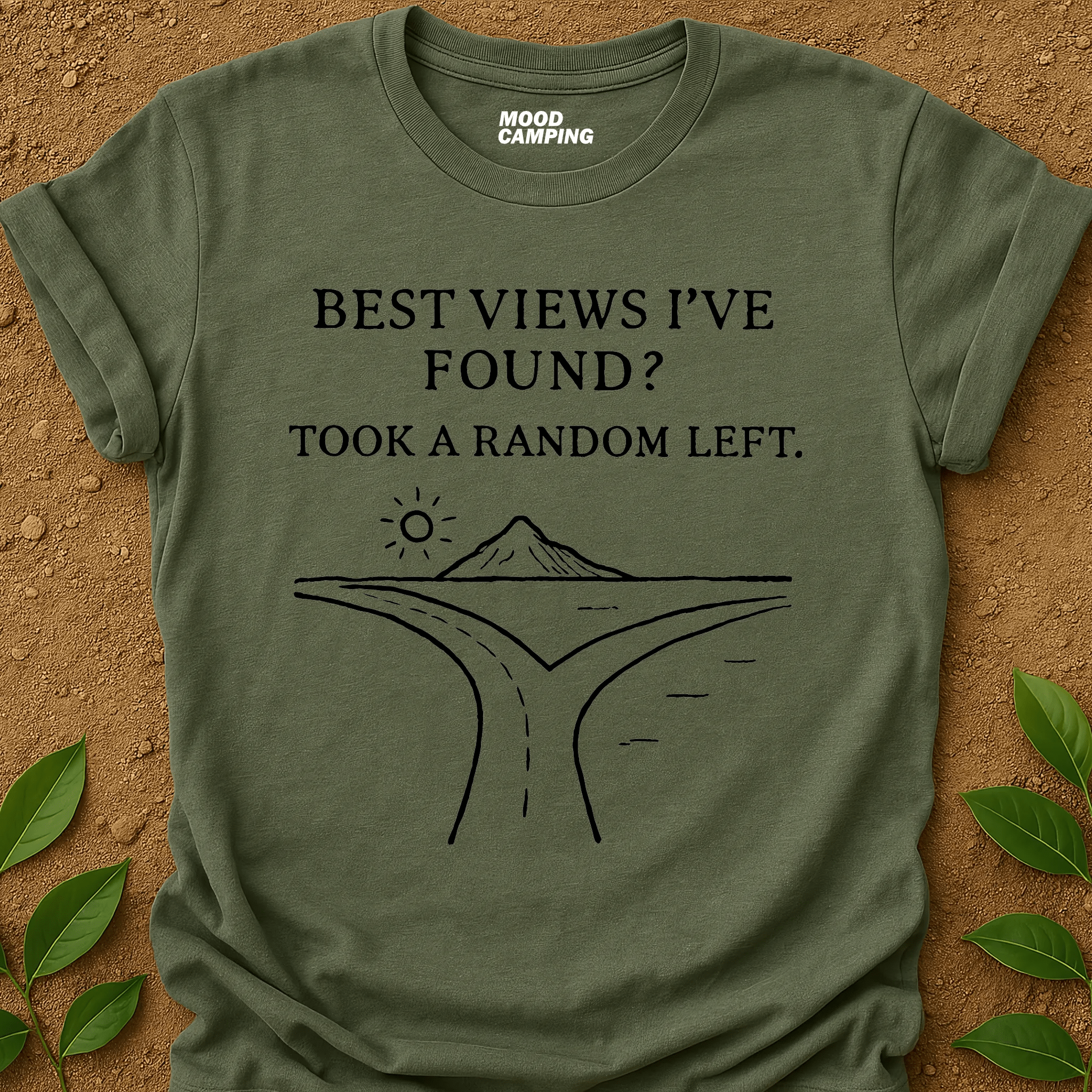 Random Left T-Shirt - Mood Camping
