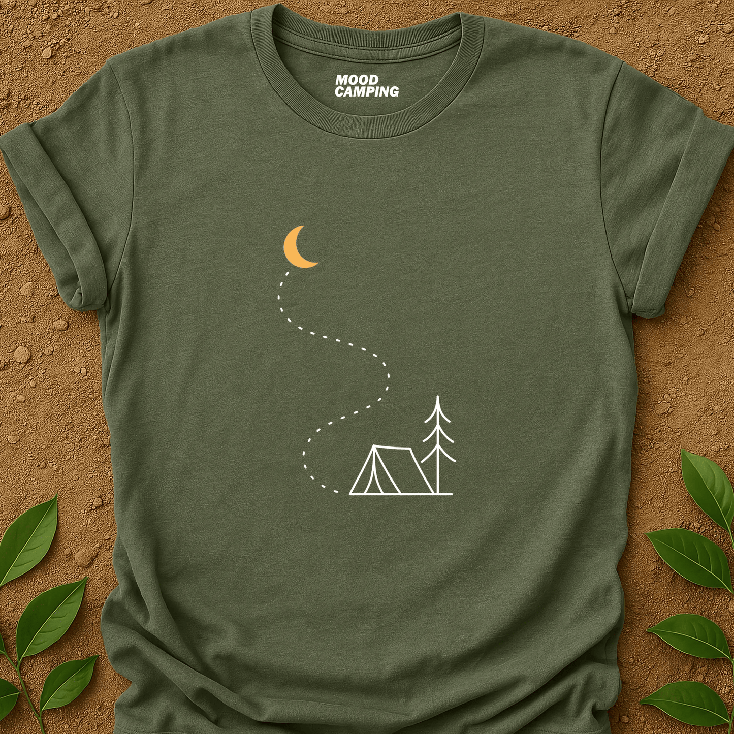 Trail To The Stars T-Shirt - Mood Camping