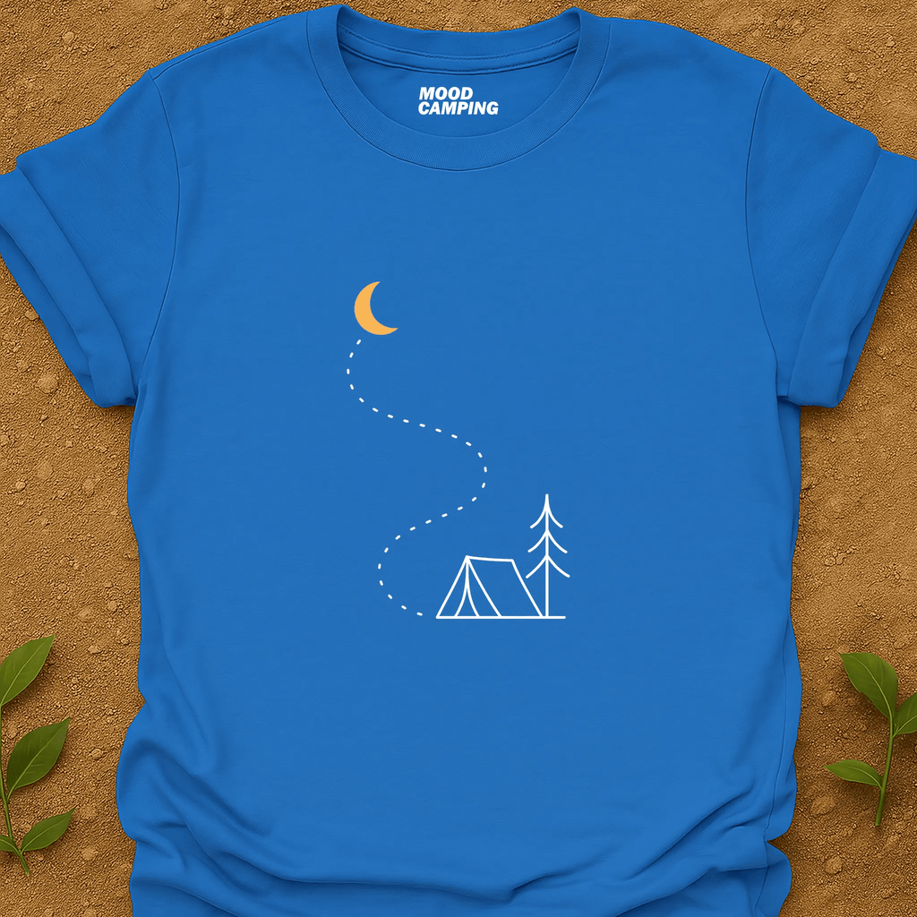 Trail To The Stars T-Shirt - Mood Camping